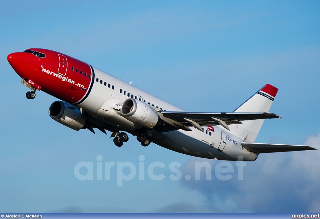 LN-KKH, Boeing 737-300, Norwegian Air Shuttle