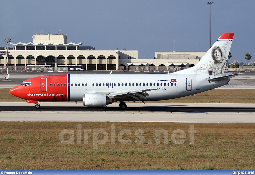 LN-KKL, Boeing 737-300, Norwegian Air Shuttle