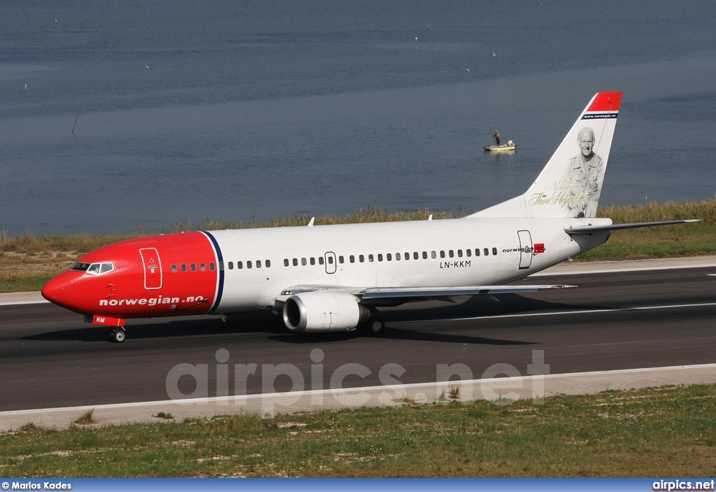 LN-KKM, Boeing 737-300, Norwegian Air Shuttle