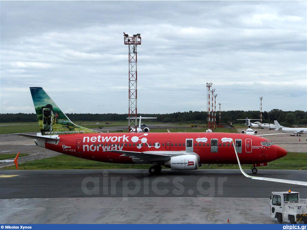 LN-KKX, Boeing 737-300, Norwegian Air Shuttle