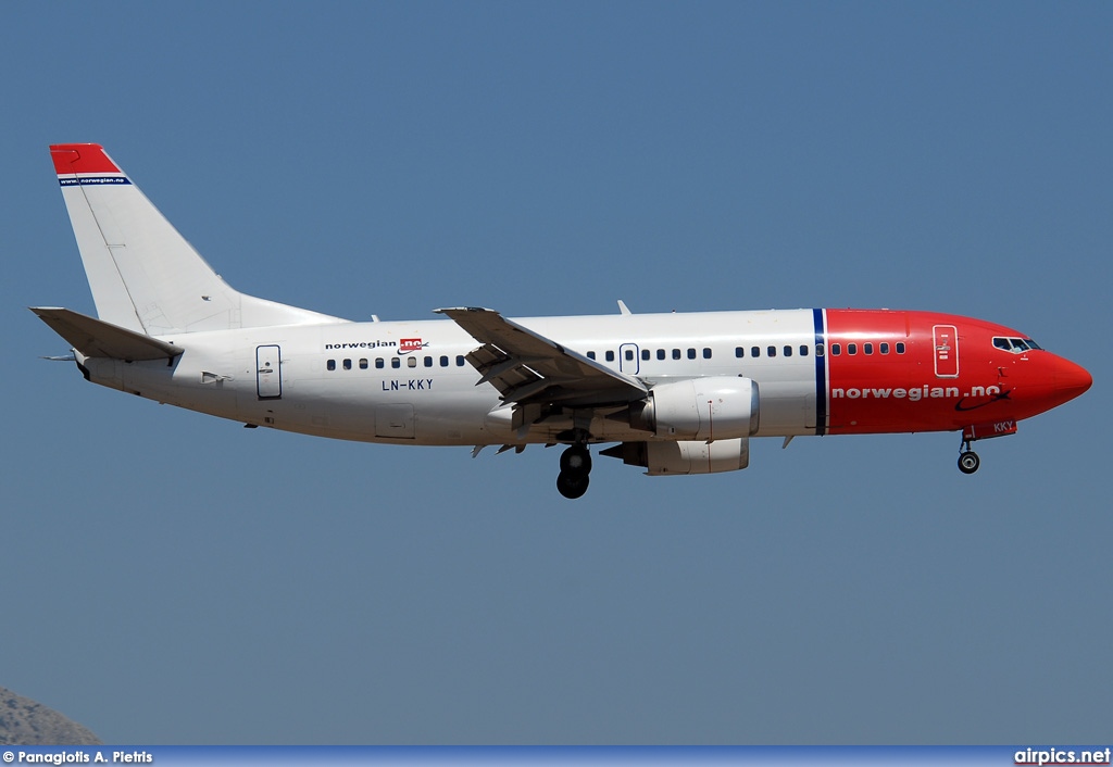 LN-KKY, Boeing 737-300, Norwegian Air Shuttle