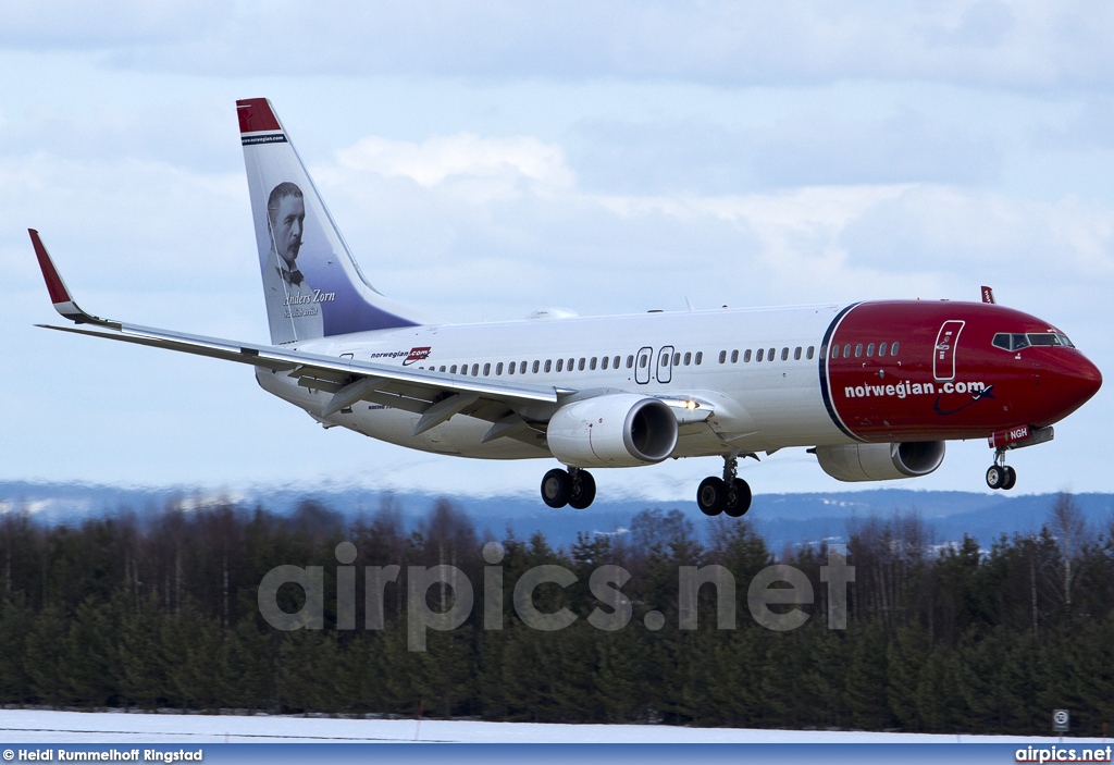 LN-NGH, Boeing 737-800, Norwegian Air Shuttle