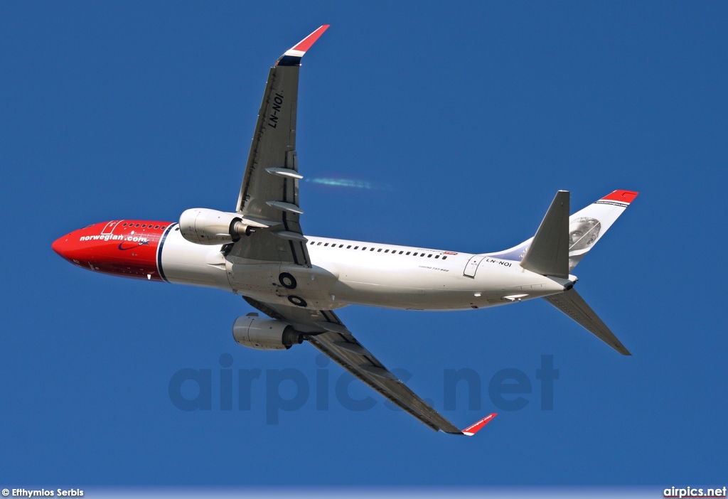 LN-NOI, Boeing 737-800, Norwegian Air Shuttle