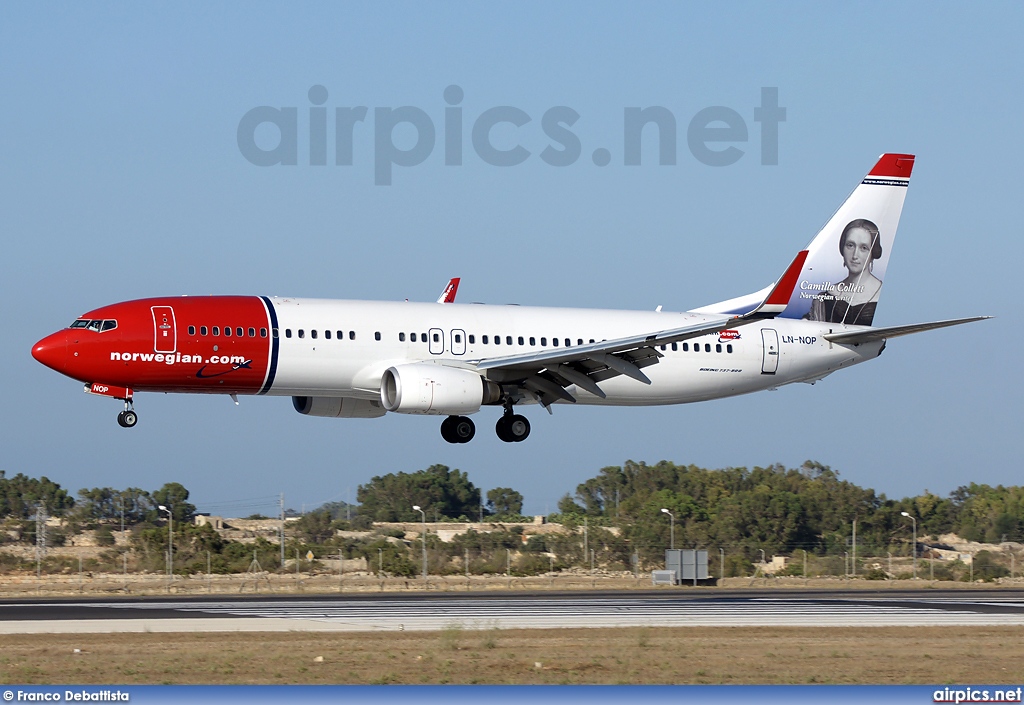 LN-NOP, Boeing 737-800, Norwegian Air Shuttle