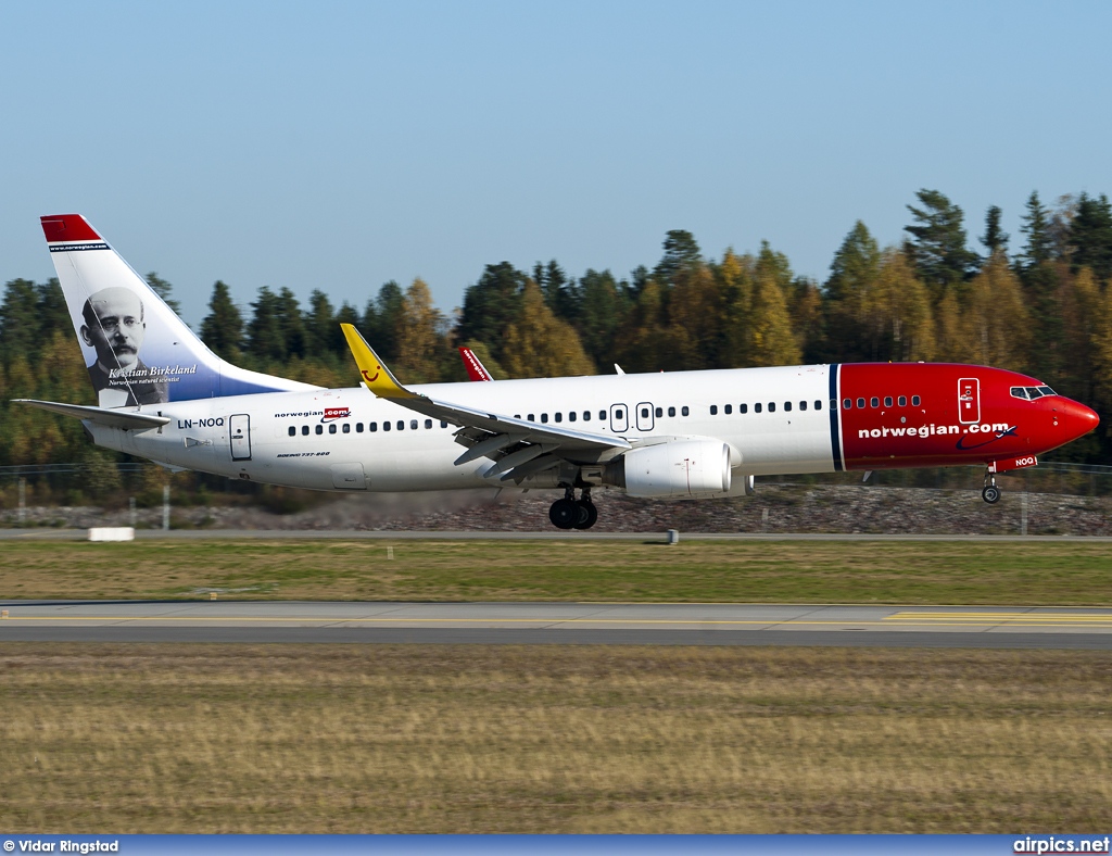 LN-NOQ, Boeing 737-800, Norwegian Air Shuttle