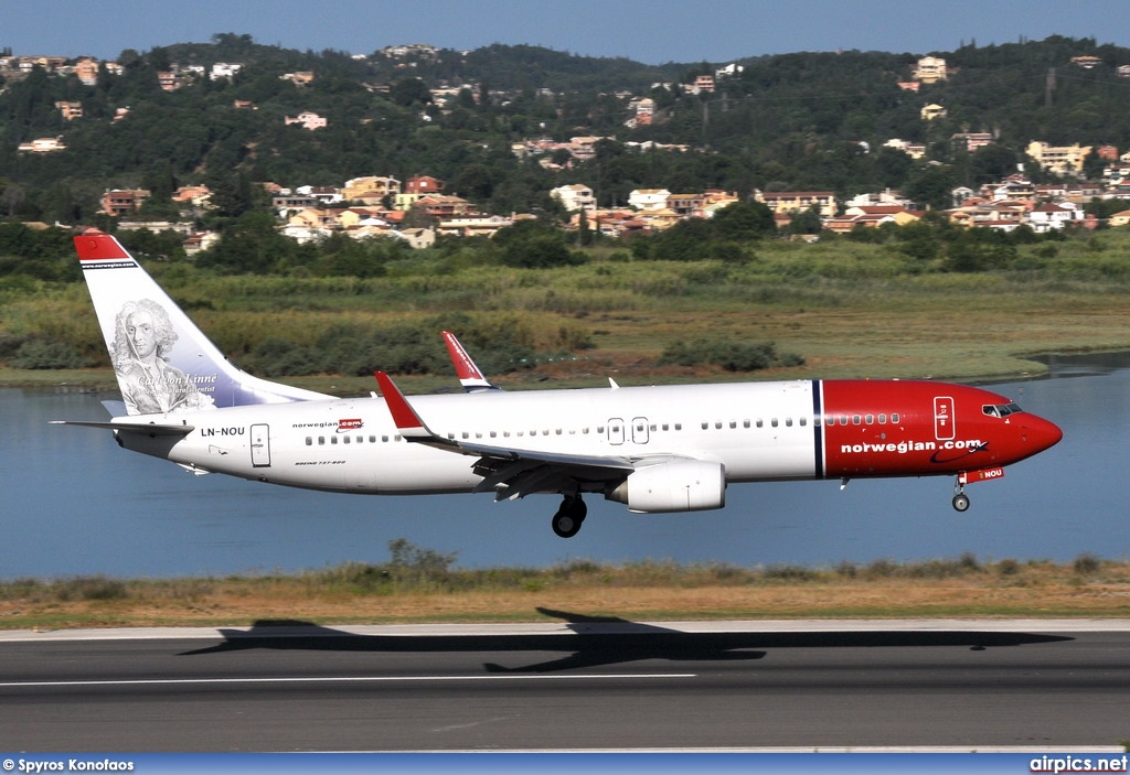 LN-NOU, Boeing 737-800, Norwegian Air Shuttle