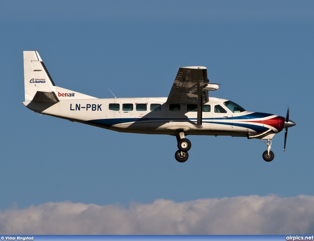 LN-PBK, Cessna 208-B Grand Caravan, Benair