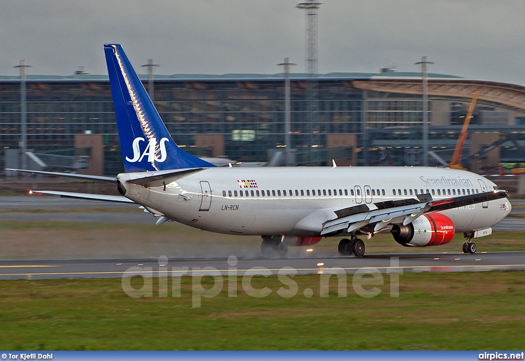 LN-RCN, Boeing 737-800, Scandinavian Airlines System (SAS)
