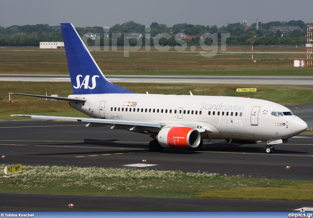LN-RCT, Boeing 737-600, Scandinavian Airlines System (SAS)