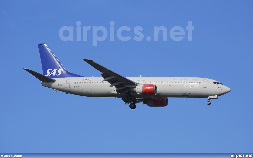 LN-RCZ, Boeing 737-800, Scandinavian Airlines System (SAS)