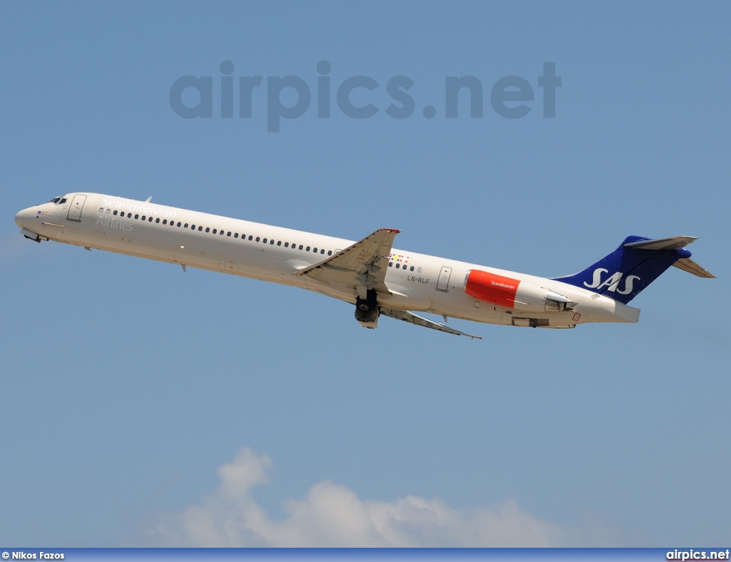 LN-RLF, McDonnell Douglas MD-82, Scandinavian Airlines System (SAS)