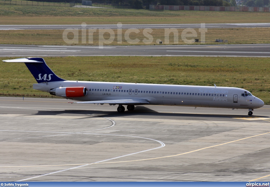 LN-RLR, McDonnell Douglas MD-82, Scandinavian Airlines System (SAS)