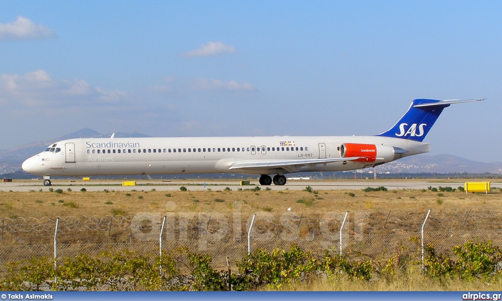 LN-RMT, McDonnell Douglas MD-81, Scandinavian Airlines System (SAS)