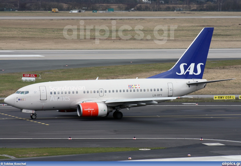 LN-RPY, Boeing 737-600, Scandinavian Airlines System (SAS)