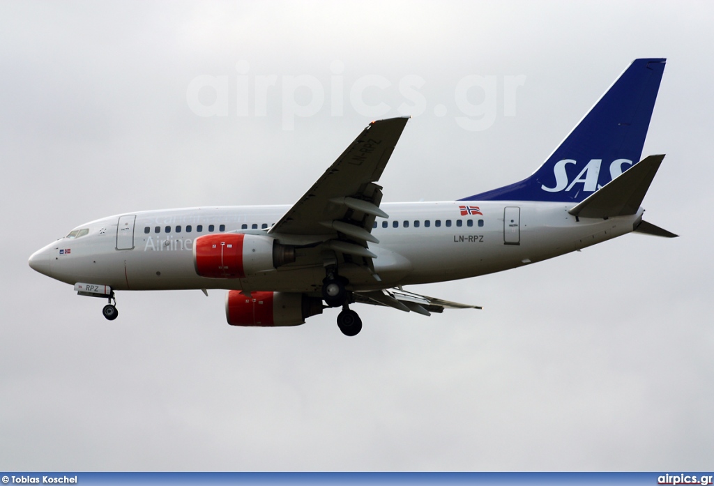 LN-RPZ, Boeing 737-600, Scandinavian Airlines System (SAS)