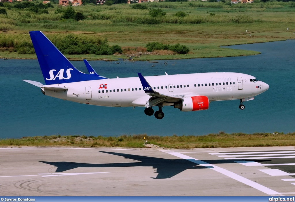 LN-RRA, Boeing 737-700, Scandinavian Airlines System (SAS)