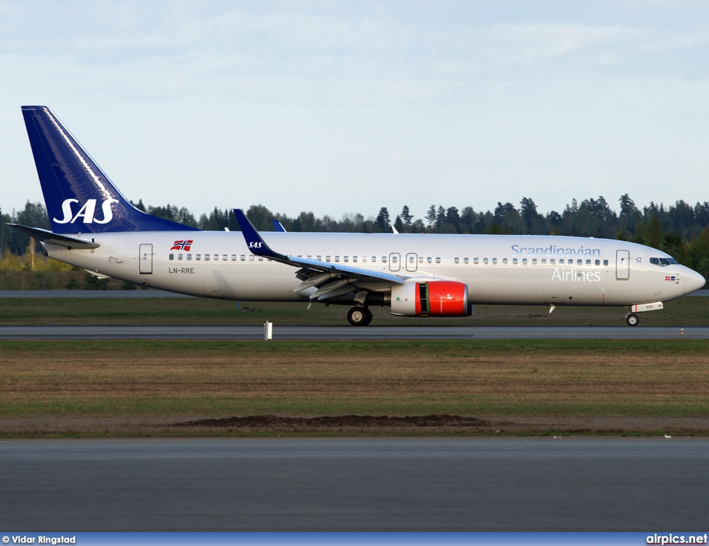 LN-RRE, Boeing 737-800, Scandinavian Airlines System (SAS)