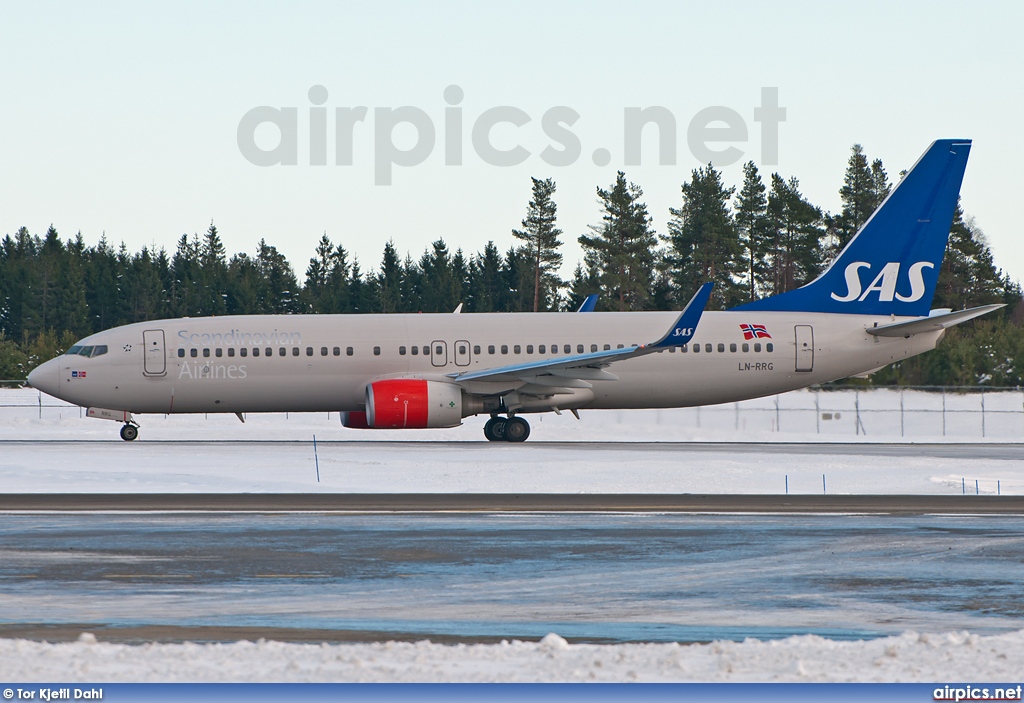 LN-RRG, Boeing 737-800, Scandinavian Airlines System (SAS)