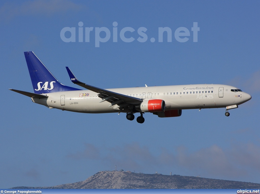 LN-RRH, Boeing 737-800, Scandinavian Airlines System (SAS)