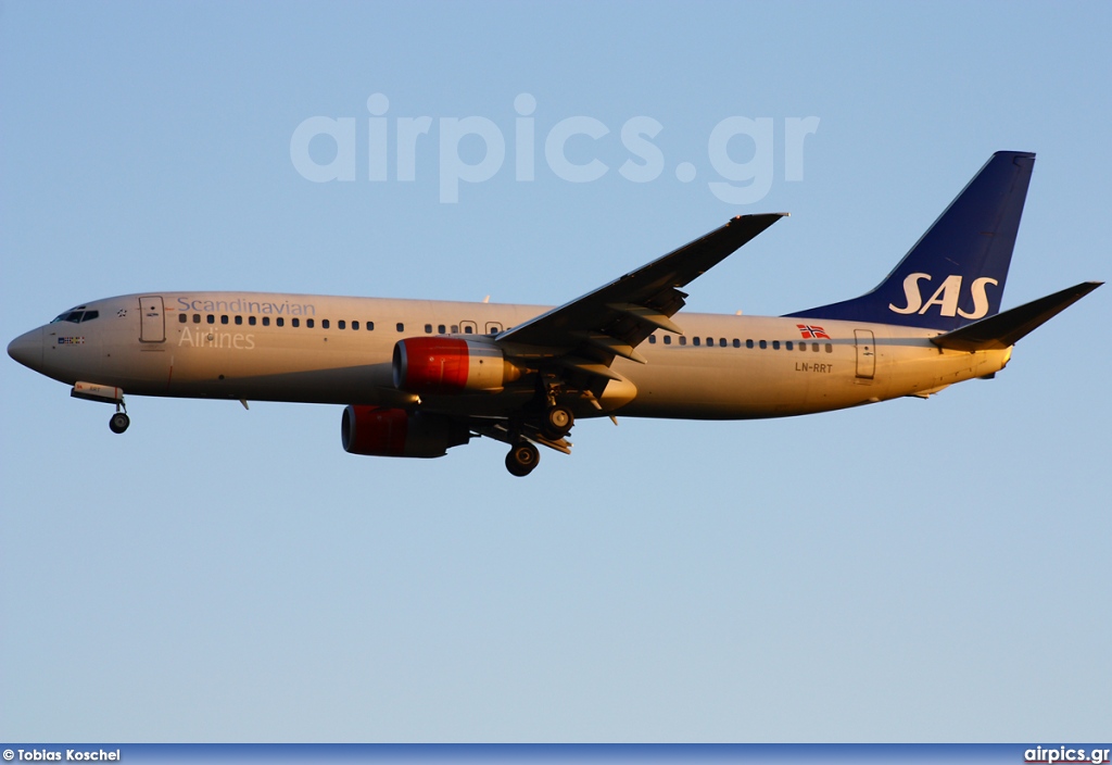 LN-RRT, Boeing 737-800, Scandinavian Airlines System (SAS)