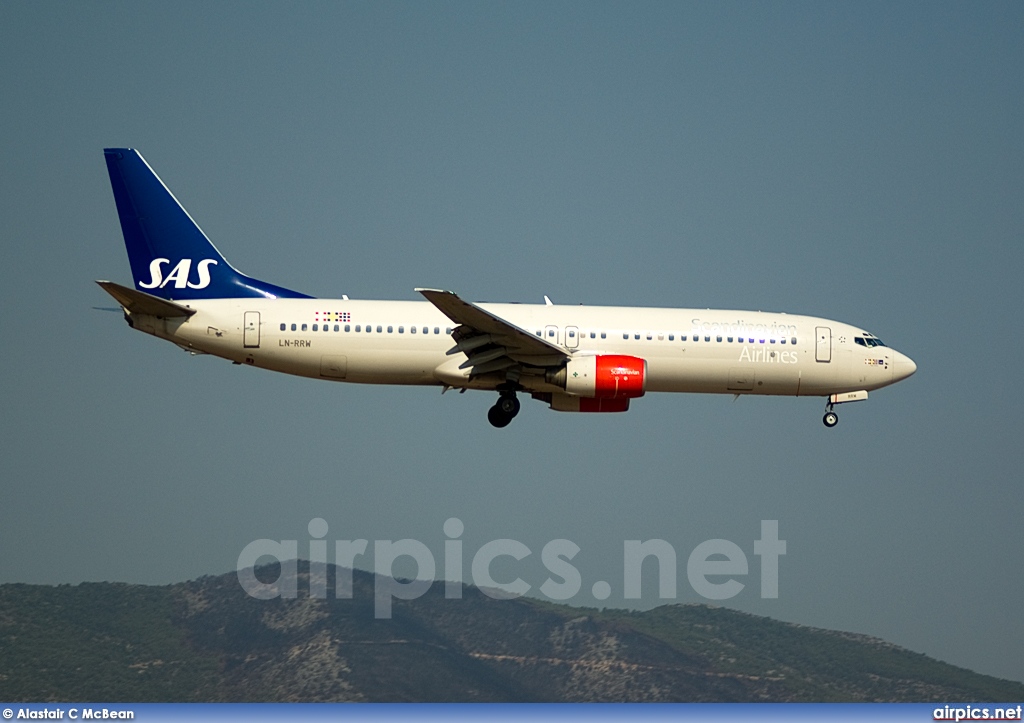 LN-RRW, Boeing 737-800, Scandinavian Airlines System (SAS)