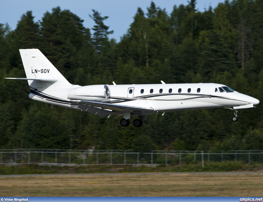 LN-SOV, Cessna 680-Citation Sovereign, Sundt Air