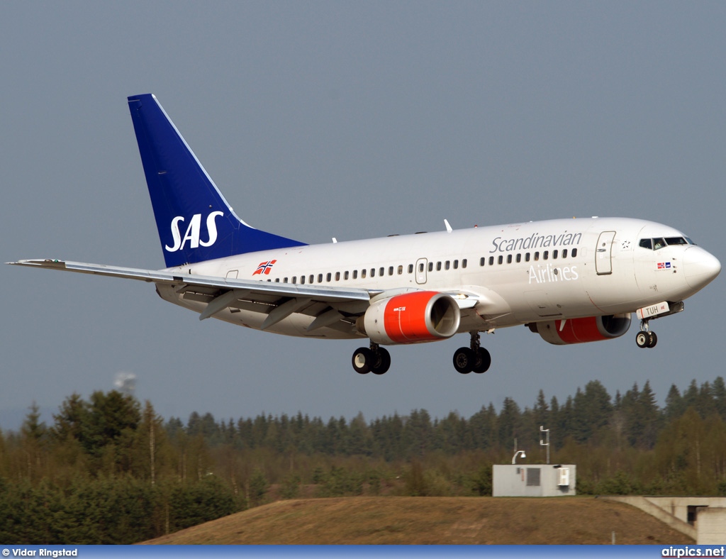 LN-TUH, Boeing 737-700, Scandinavian Airlines System (SAS)