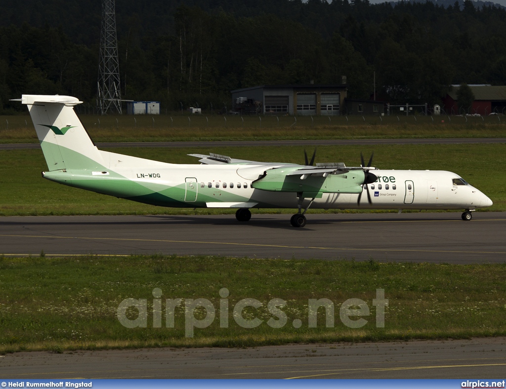 LN-WDG, De Havilland Canada DHC-8-400Q Dash 8, Wideroe