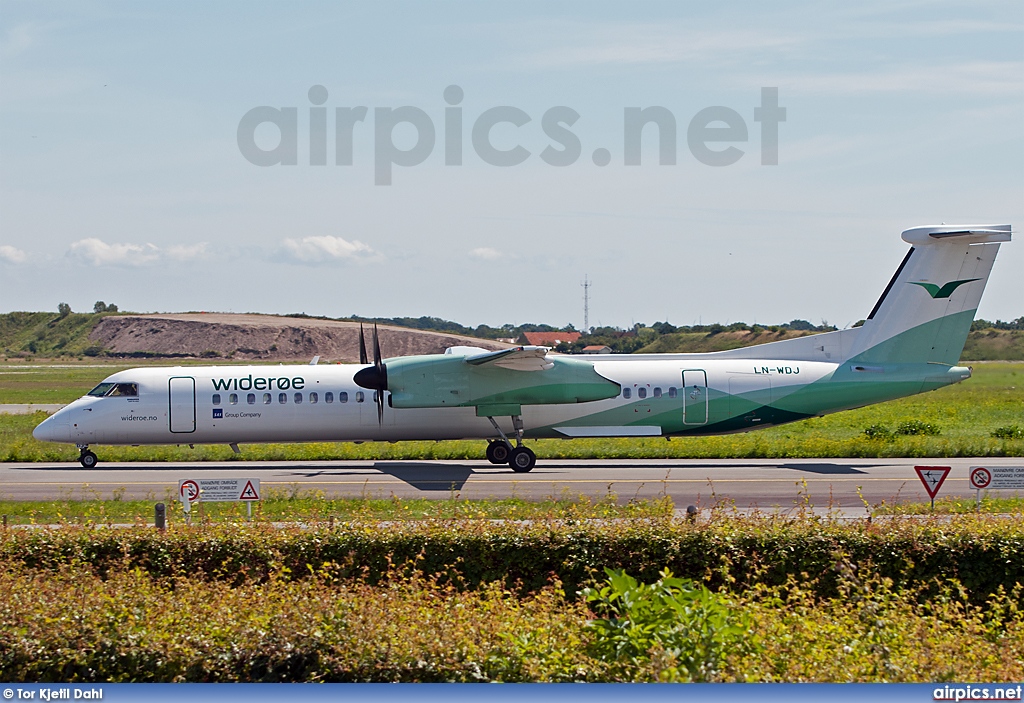 LN-WDJ, De Havilland Canada DHC-8-400Q Dash 8, Wideroe