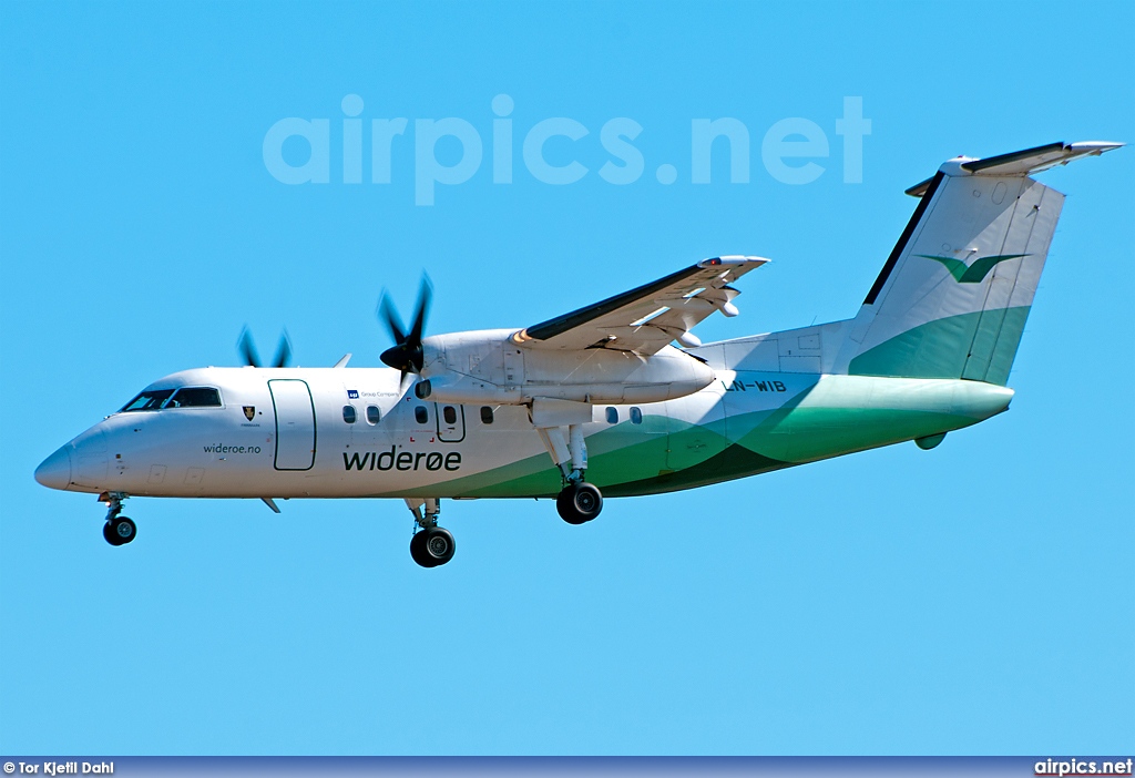 LN-WIB, De Havilland Canada DHC-8-100 Dash 8, Wideroe