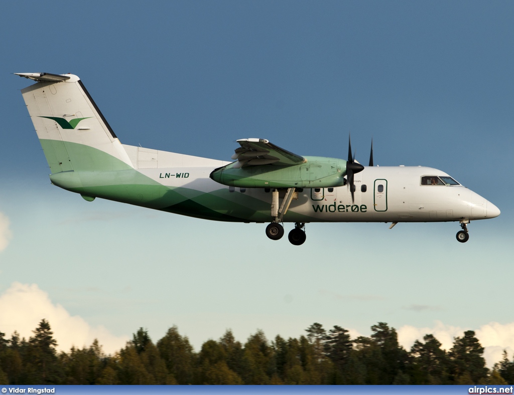 LN-WID, De Havilland Canada DHC-8-100 Dash 8, Wideroe