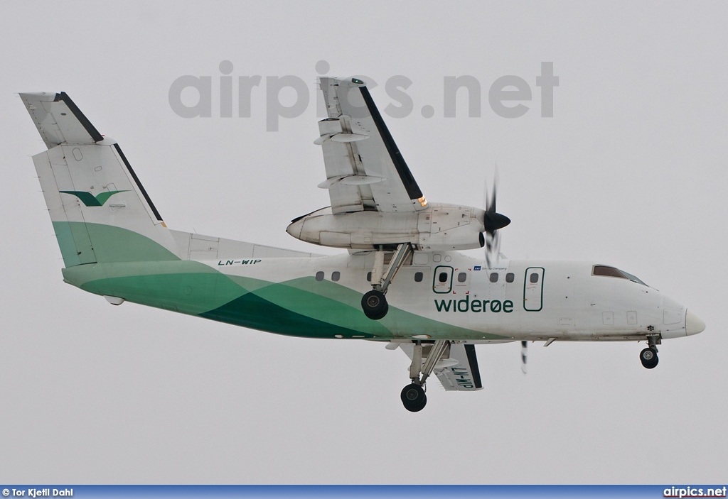 LN-WIP, De Havilland Canada DHC-8-100 Dash 8, Wideroe