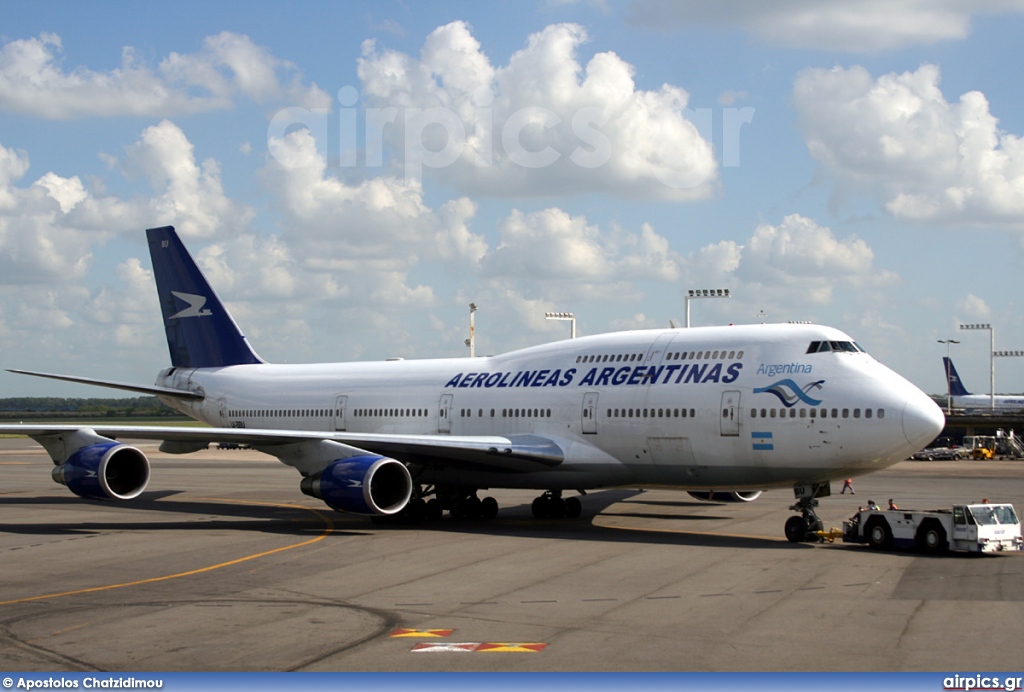 LV-BBU, Boeing 747-400, Aerolineas Argentinas