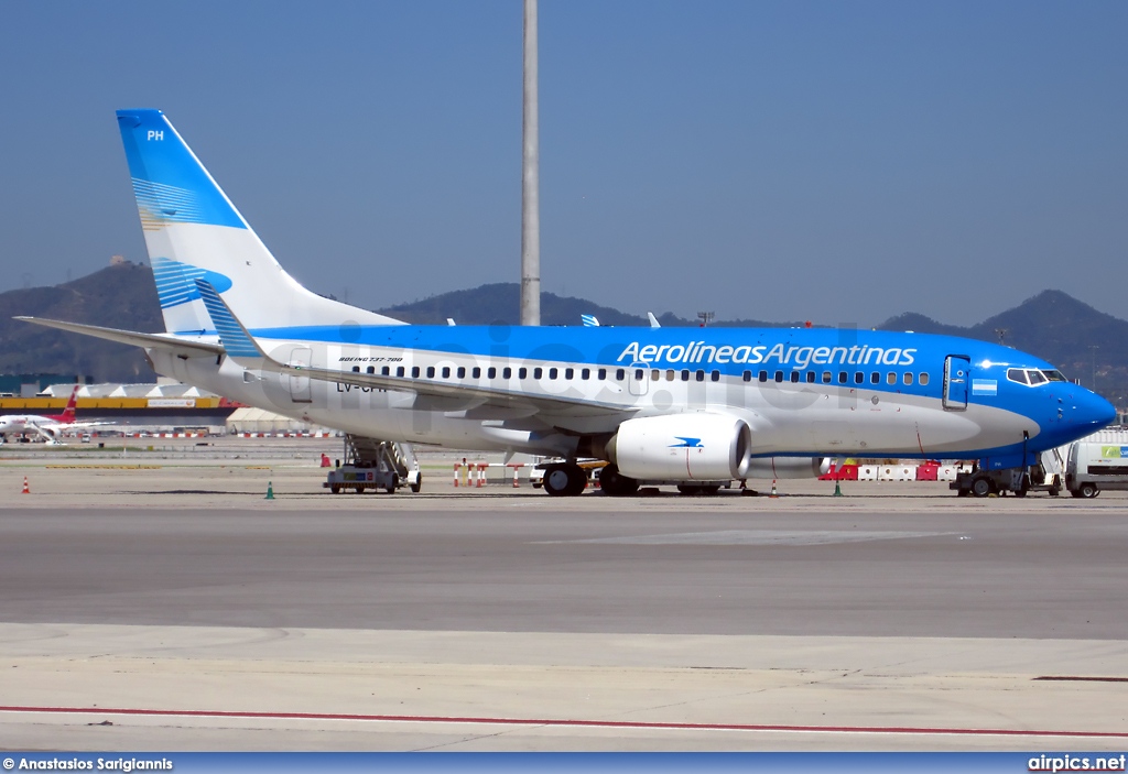 LV-CPH, Boeing 737-700, Aerolineas Argentinas