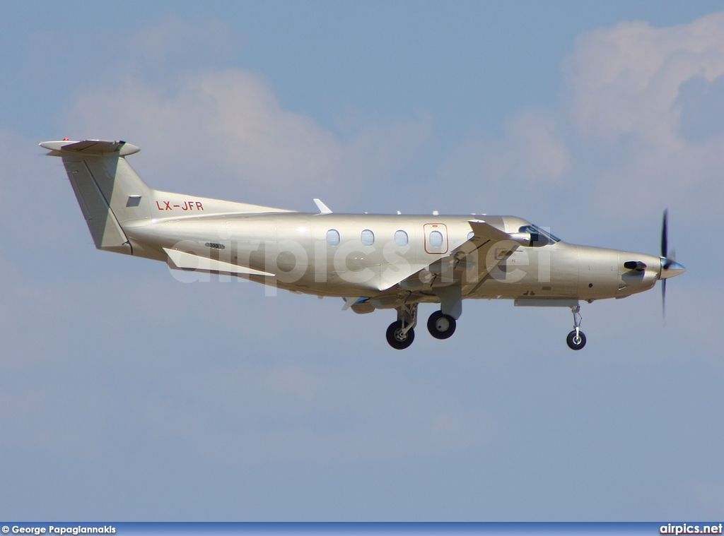 LX-JFR, Pilatus PC-12-47, JetFly Aviation