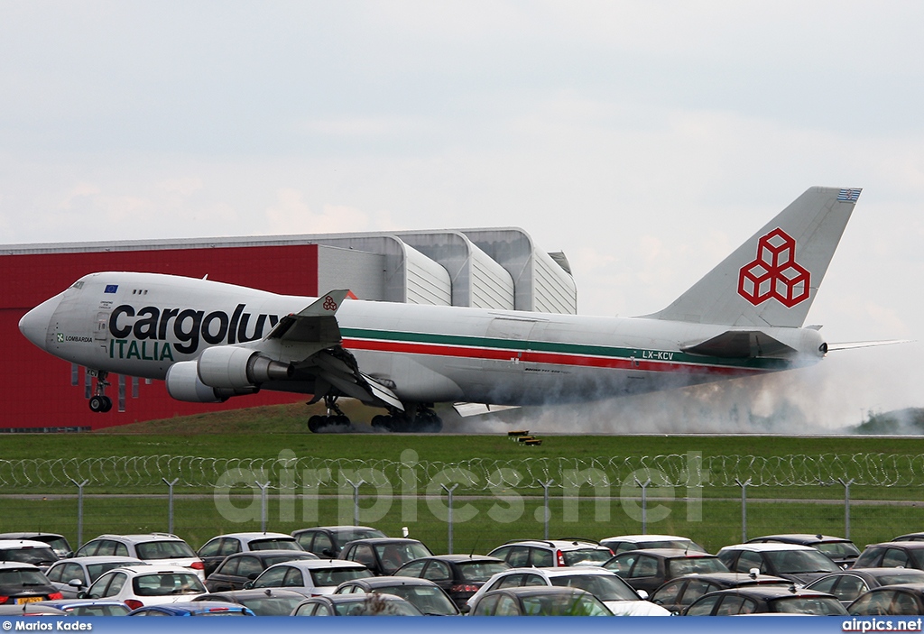 LX-KCV, Boeing 747-400F(SCD), Cargolux Italia