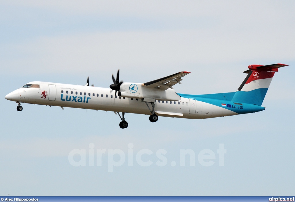 LX-LGD, De Havilland Canada DHC-8-400Q Dash 8, Luxair