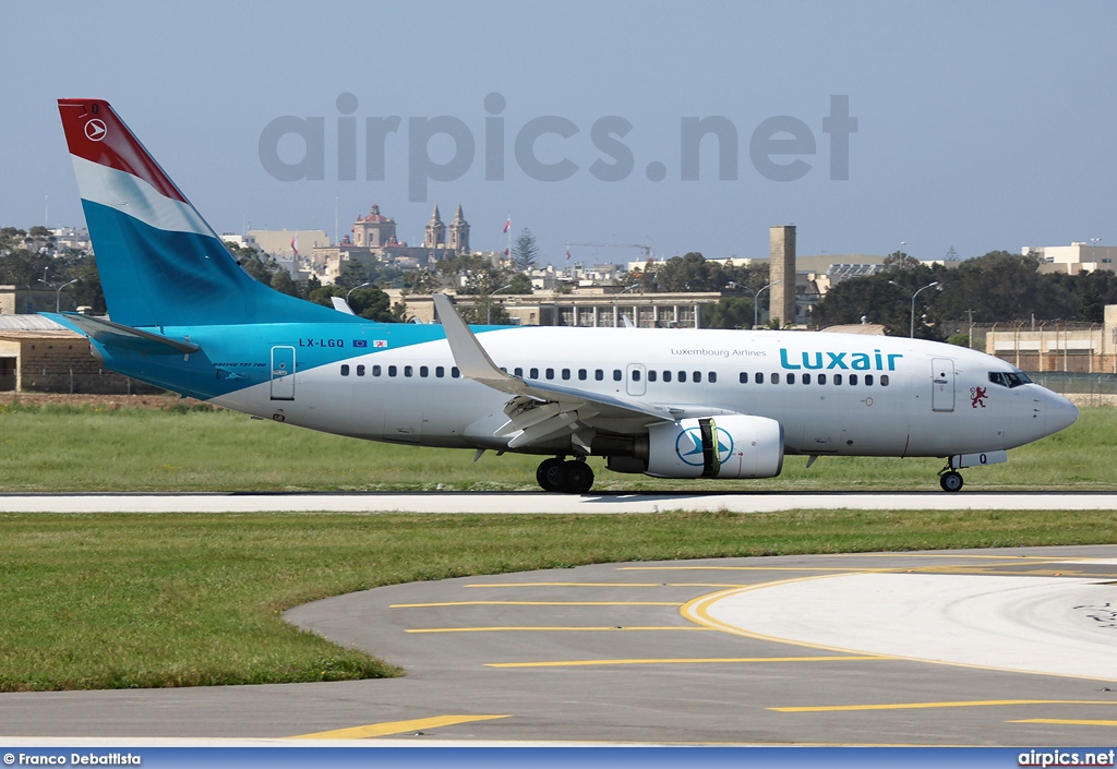 LX-LGQ, Boeing 737-700, Luxair