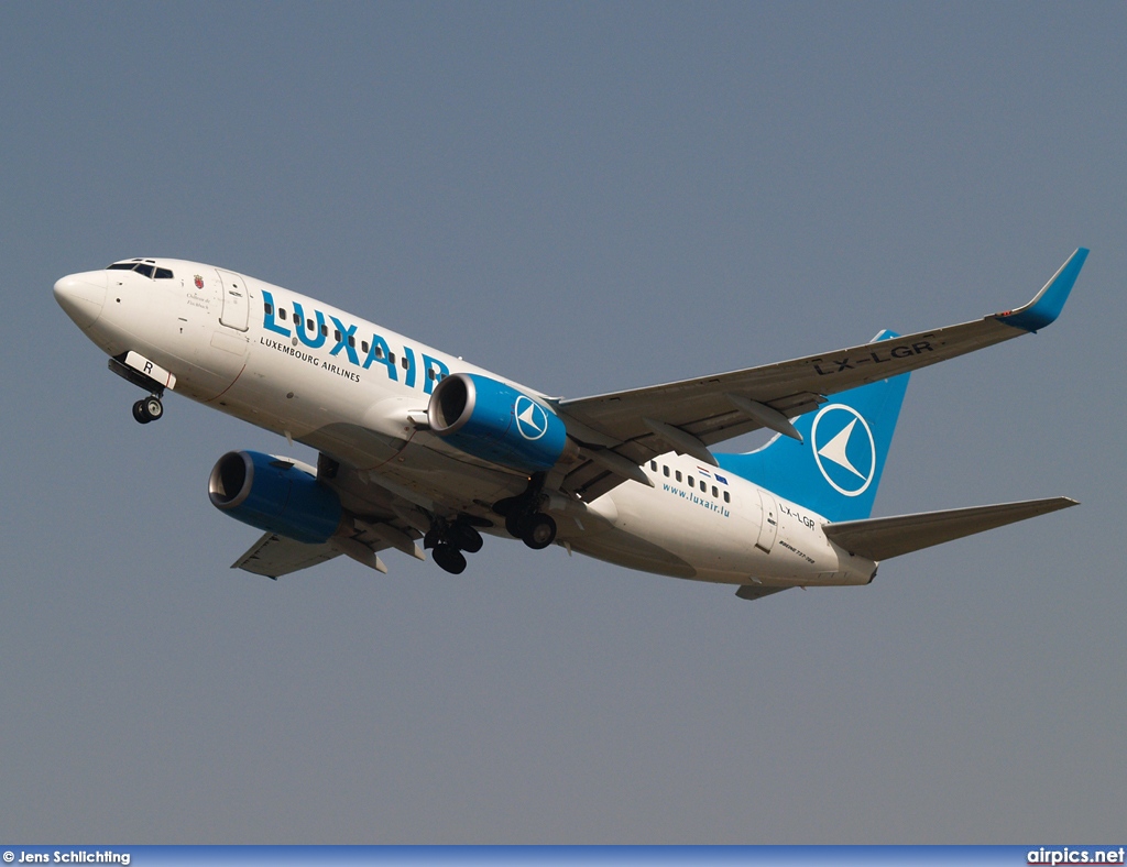 LX-LGR, Boeing 737-700, Luxair