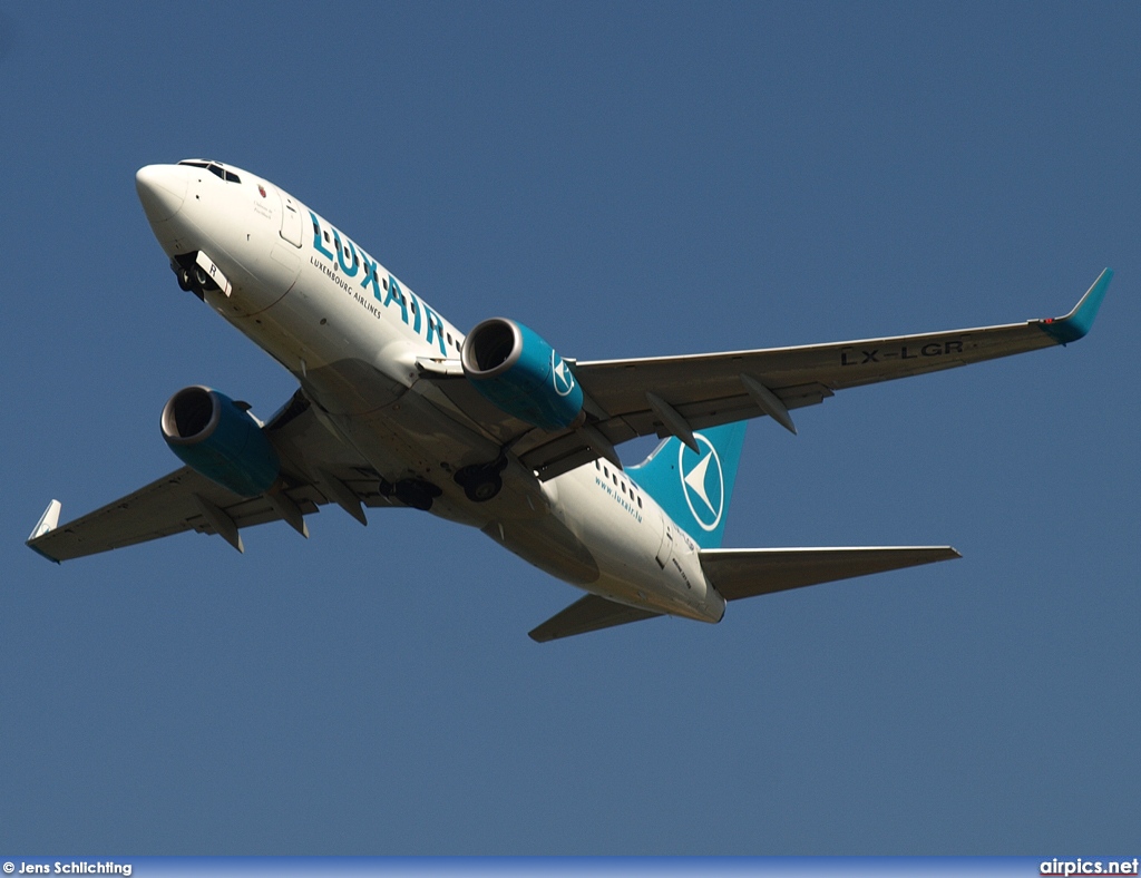 LX-LGR, Boeing 737-700, Luxair