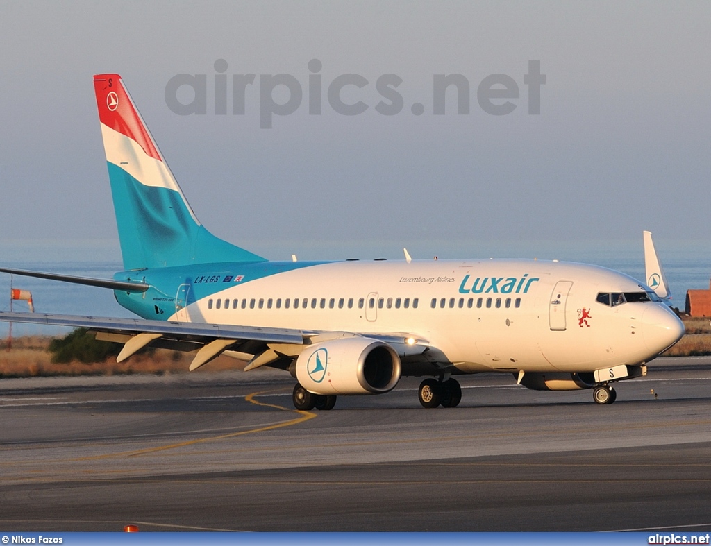 LX-LGS, Boeing 737-700, Luxair