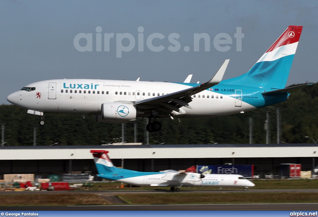 LX-LGS, Boeing 737-700, Luxair