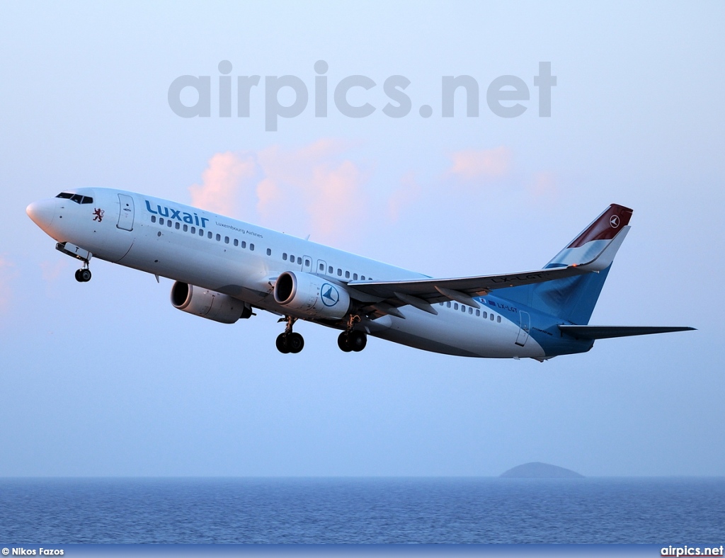 LX-LGT, Boeing 737-800, Luxair