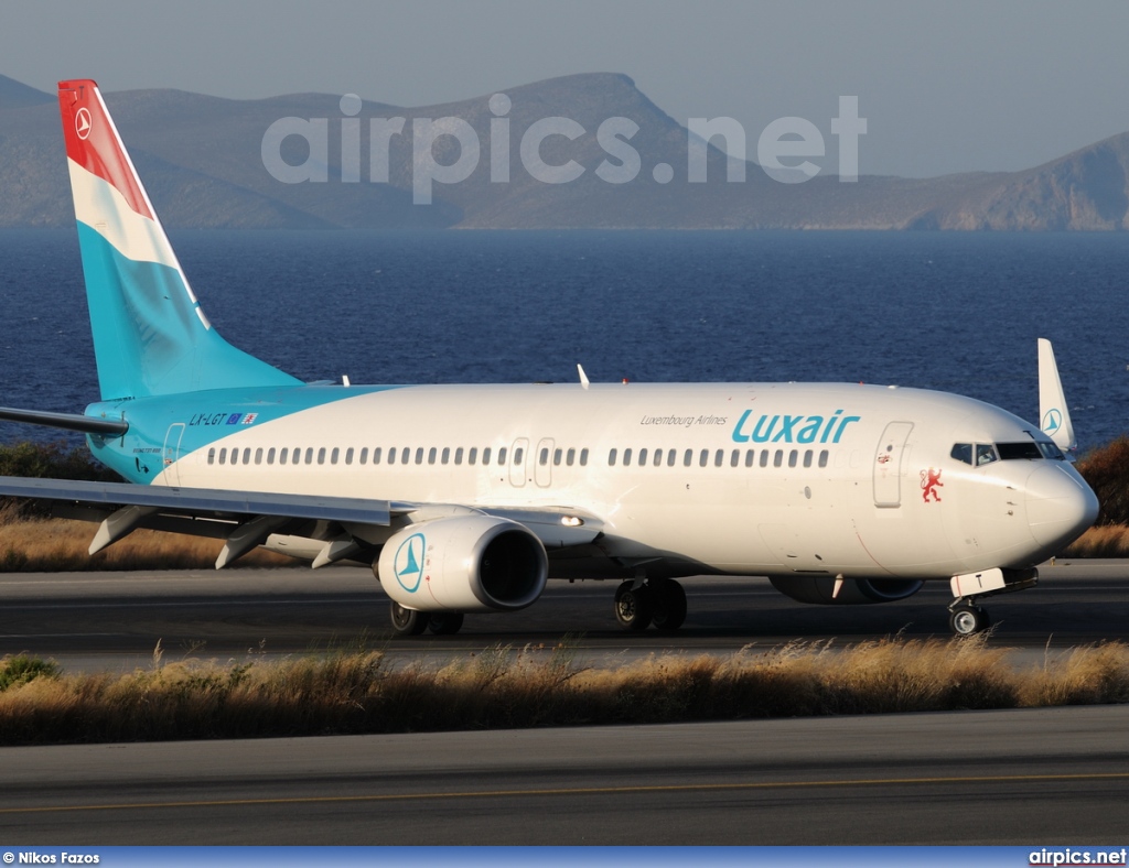 LX-LGT, Boeing 737-800, Luxair