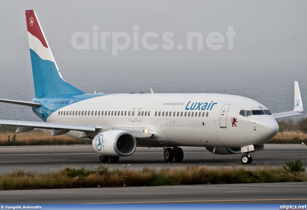 LX-LGU, Boeing 737-800, Luxair