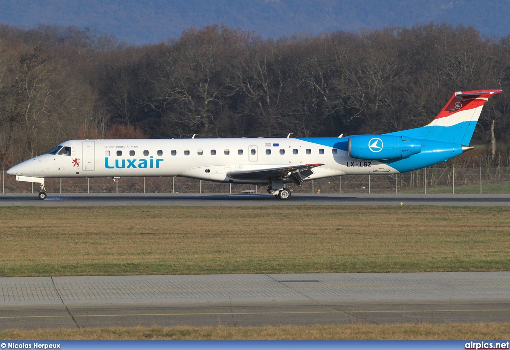 LX-LGZ, Embraer ERJ-145LU, Luxair