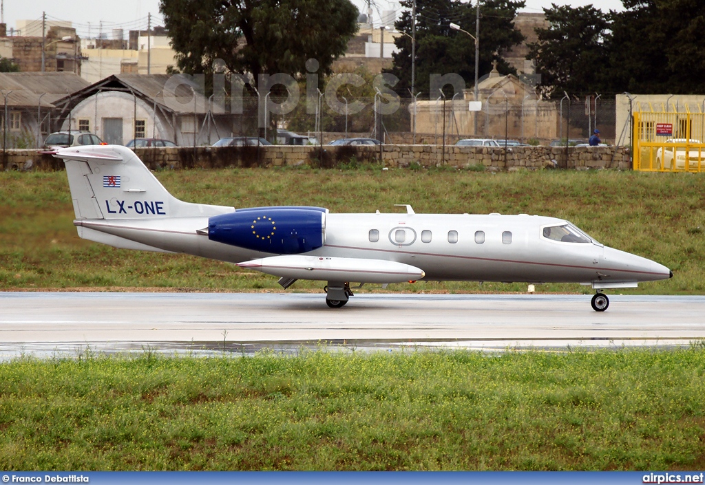 LX-ONE, Bombardier Learjet 35A, Private