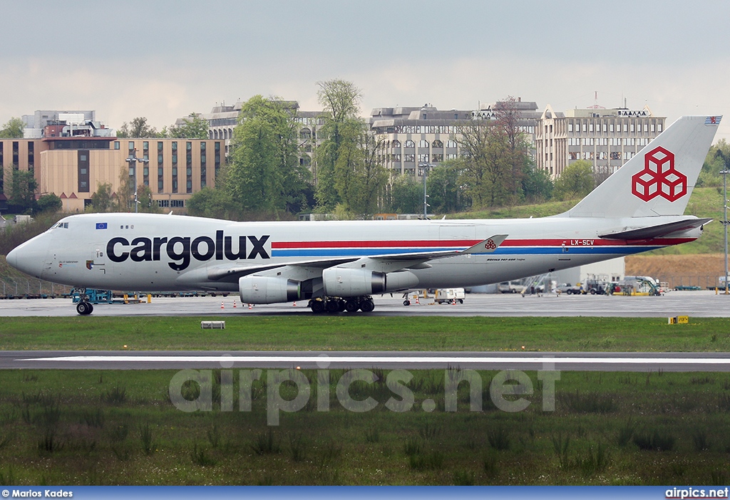 LX-SCV, Boeing 747-400F(SCD), Cargolux