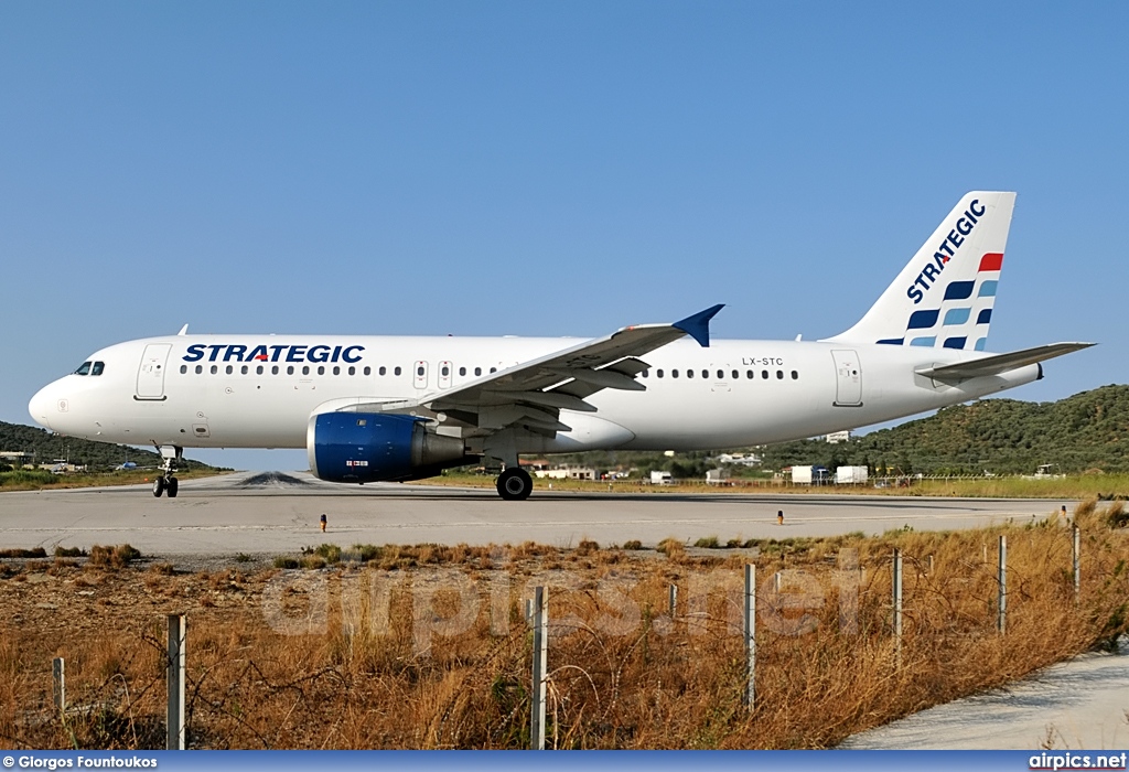 LX-STC, Airbus A320-200, Strategic Airlines