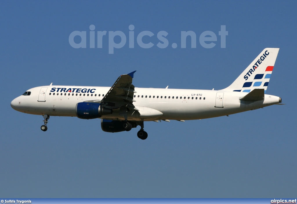 LX-STC, Airbus A320-200, Strategic Airlines